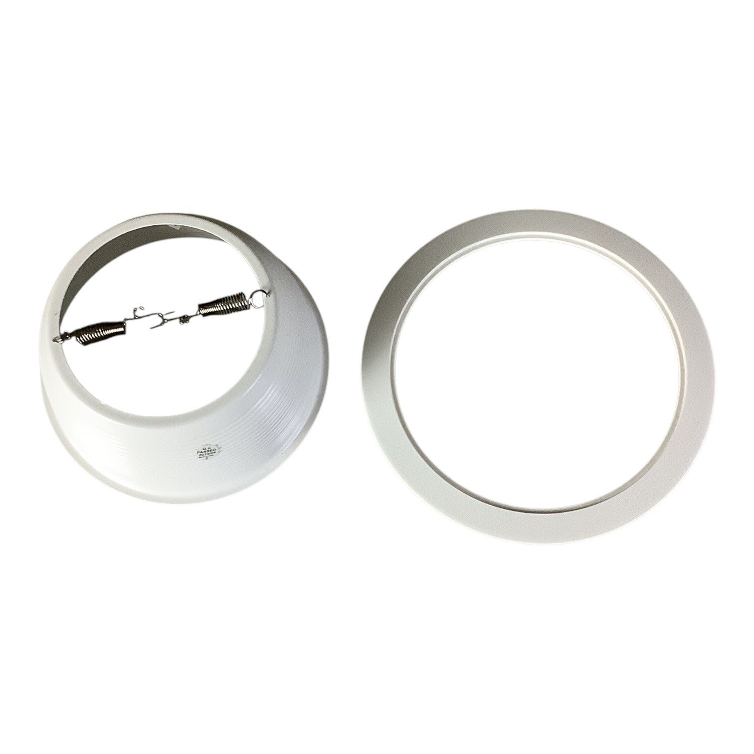 Elite Lighting White Baffle & Trim R30 PAR30 Recessed Light Trim B530 Spring Clip