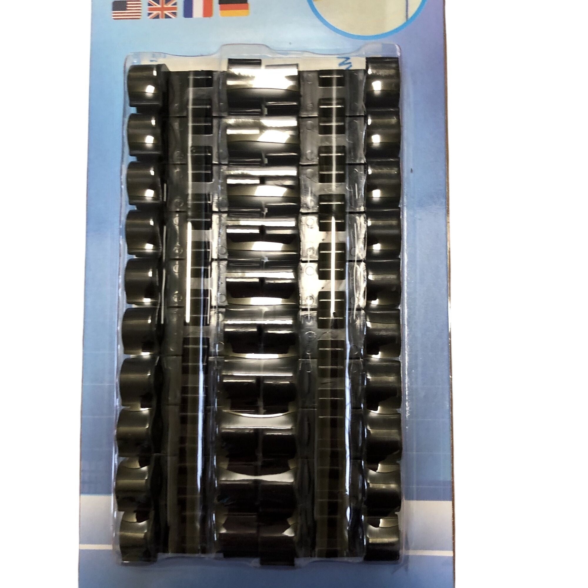 20Pcs Black Self Adhesive Wire Organizer Line Cable Clips For USB Phone Wires