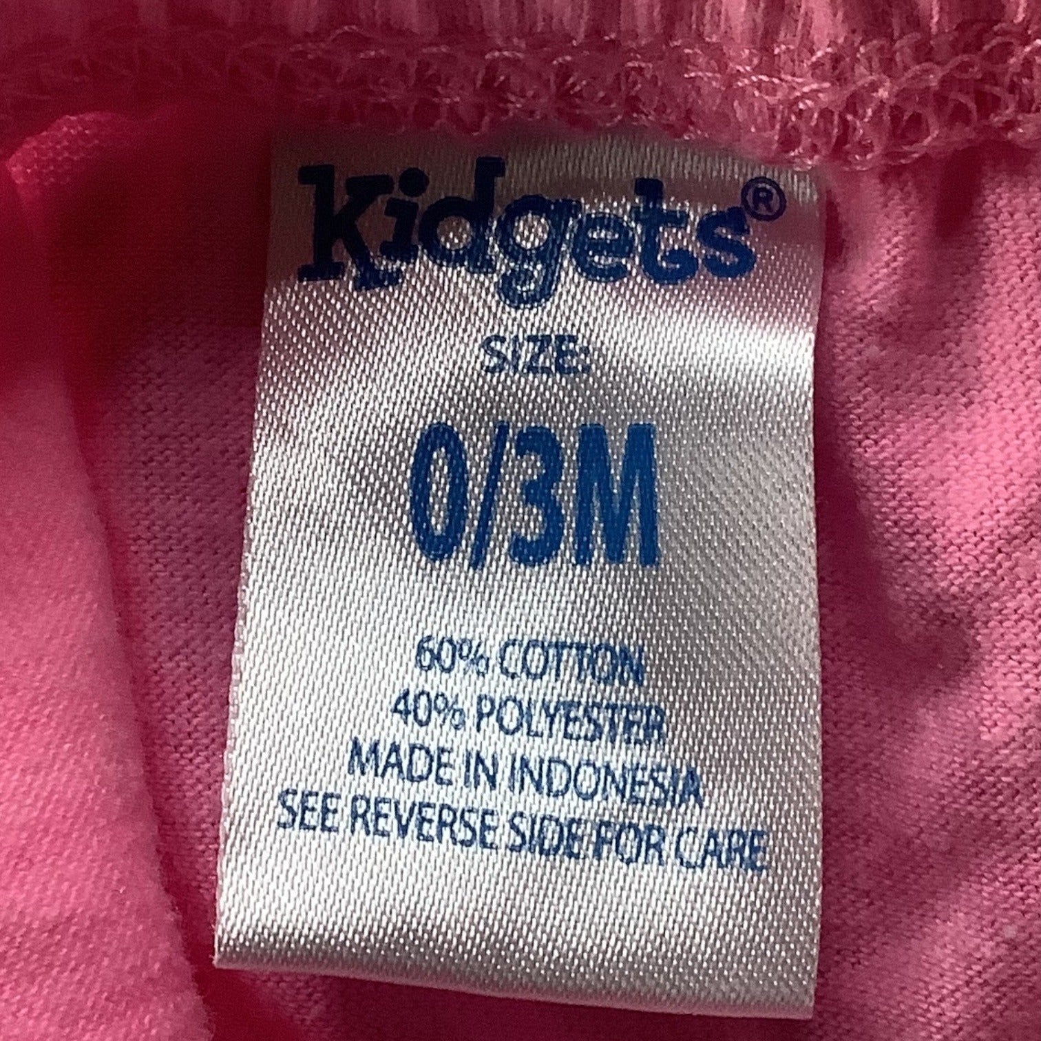 Kidgets Baby Girl 3pc Set Dress &  Bloomers Strawberry Print 0-3 Months