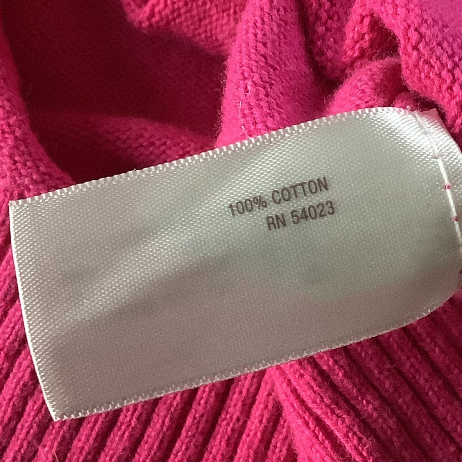 Old Navy Girls Sweater Size M (8) Pink Cardigan W/ Crew Neck Button Front Cotton