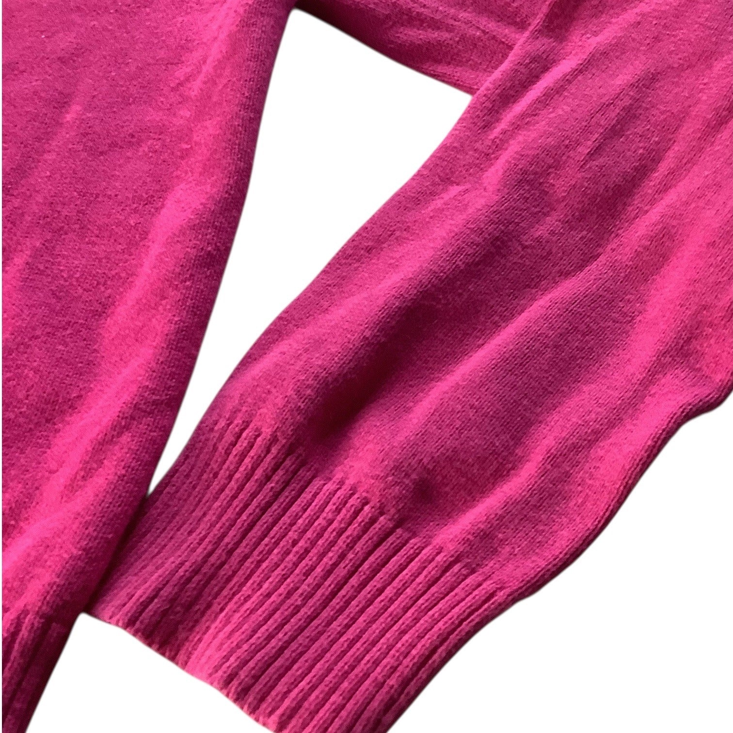 Old Navy Girls Sweater Size M (8) Pink Cardigan W/ Crew Neck Button Front Cotton