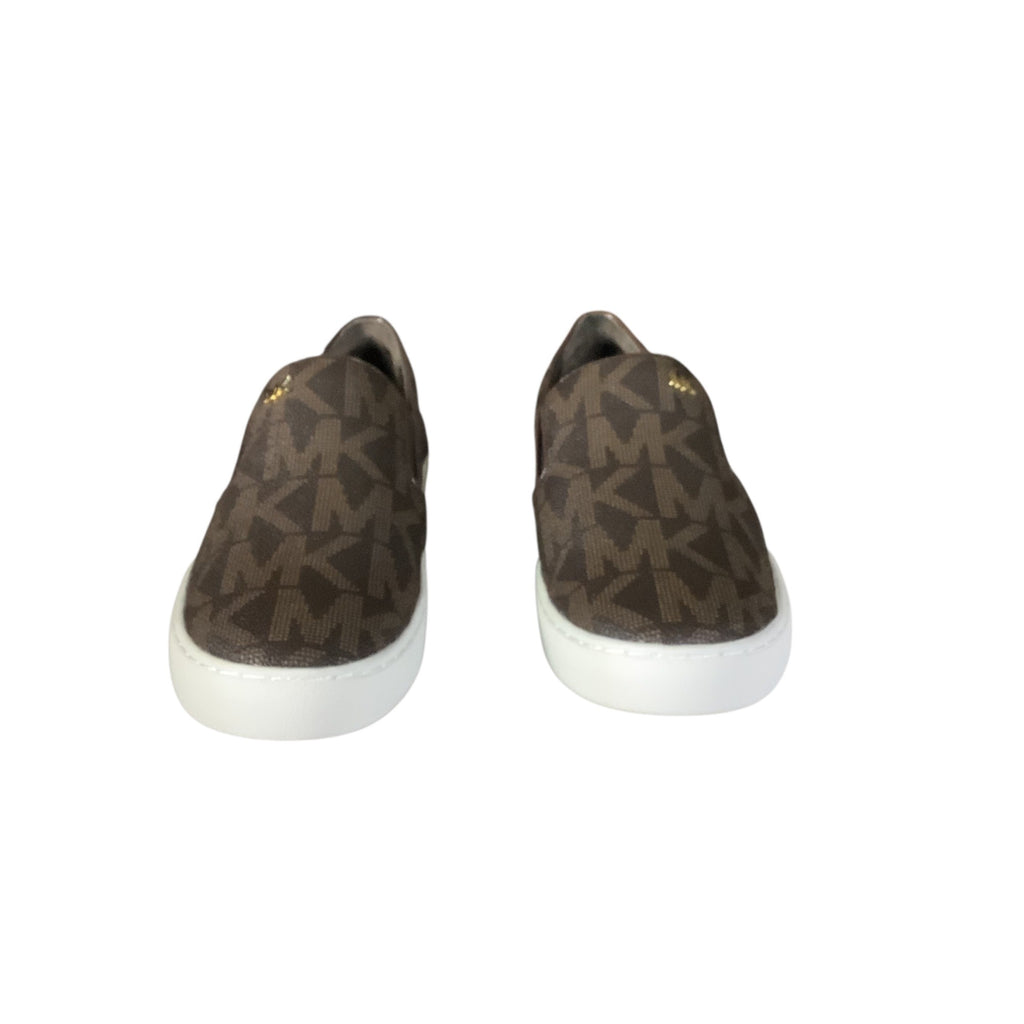 Michael Michael Kors Keaton Slip on Sneakers Women's Shoes Brown Size 7M