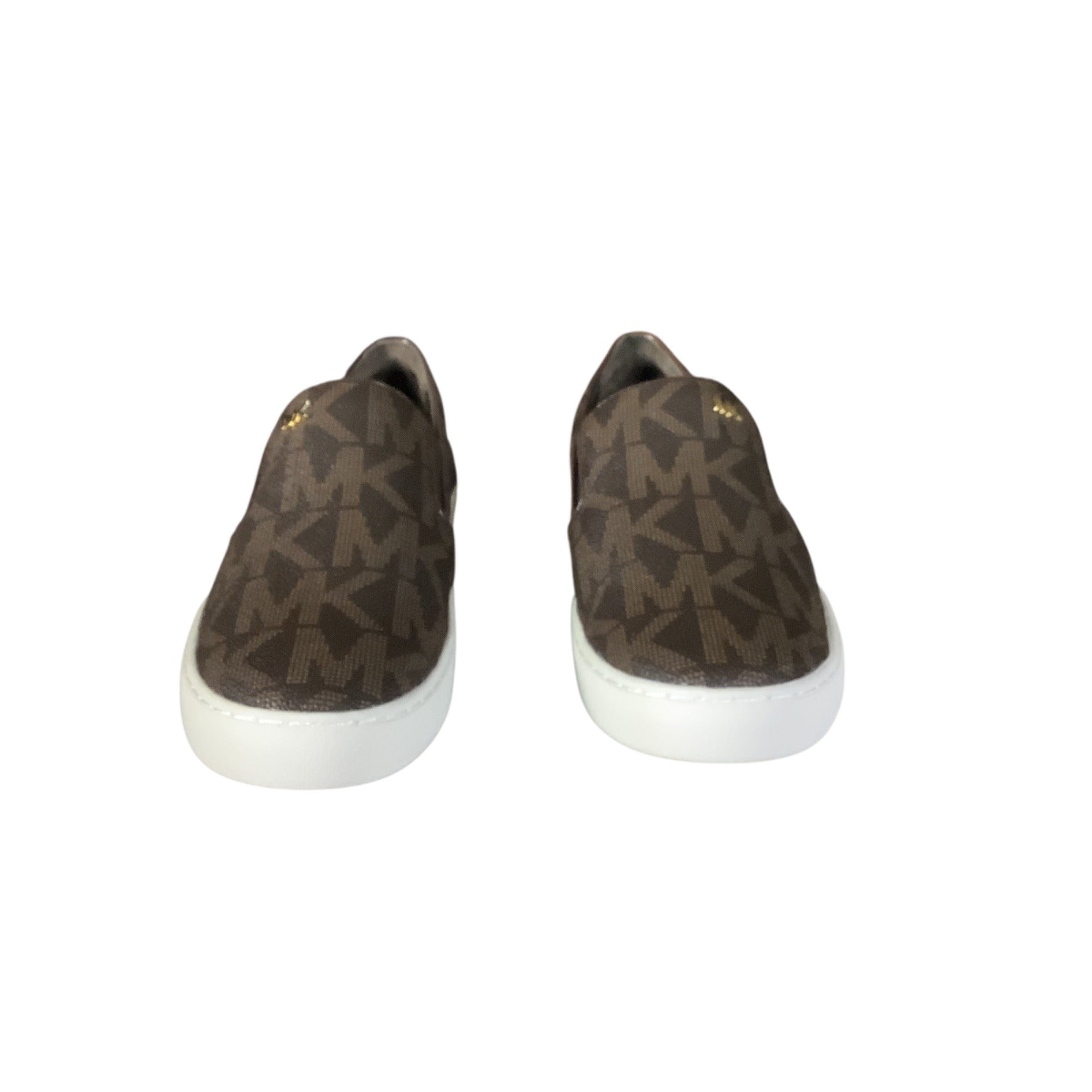 Michael Michael Kors Keaton Slip on Sneakers Women's Shoes Brown Size 7M