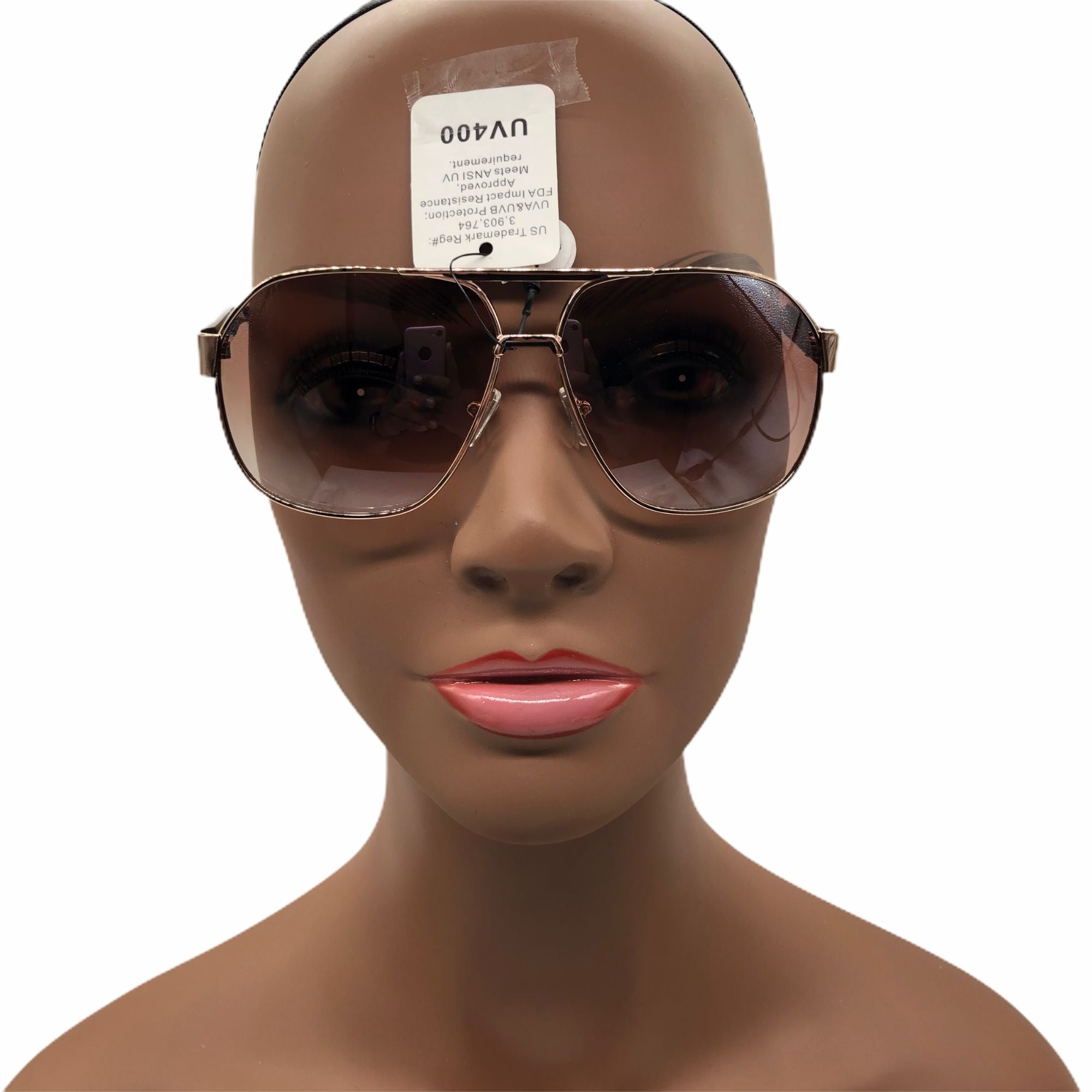 Lion Fashion Eyewear Womens Sunglasses UV400 Brown Lenses Tortoise Frame