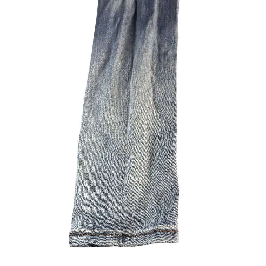 V.I.P Jeans Girls Distressed Denim Slim Fit Size 14 Ripped Five Pocket Style