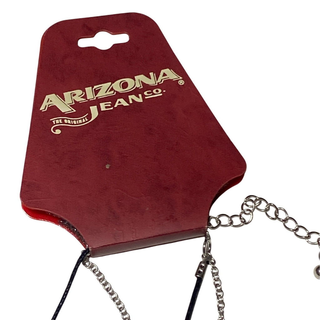 Arizona Jean Co. Women’s Butterfly Pendant Necklace Silver Chain 28" Adjustable