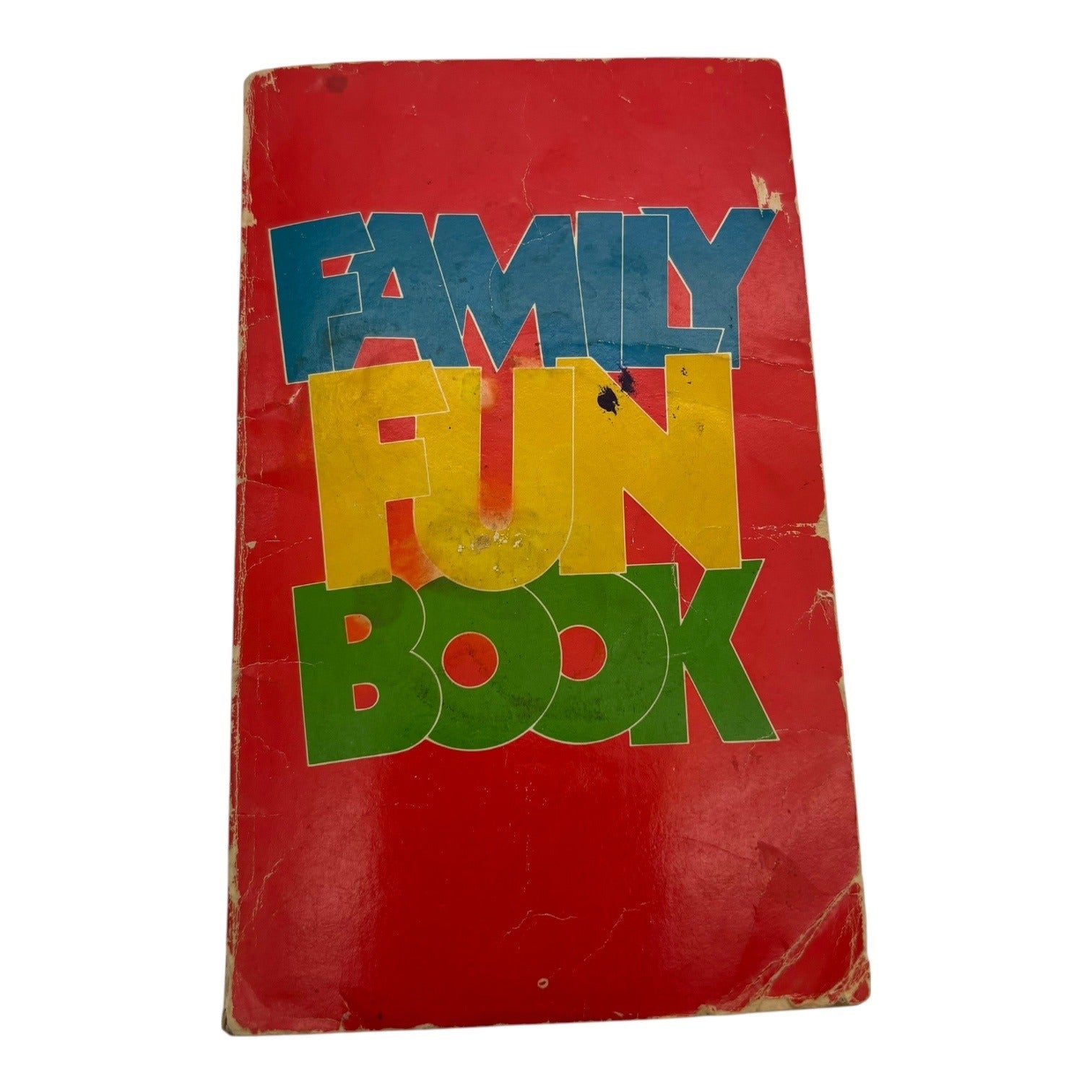 Family Fun Book Vintage Game Activities For All Ages Paperback 1980s