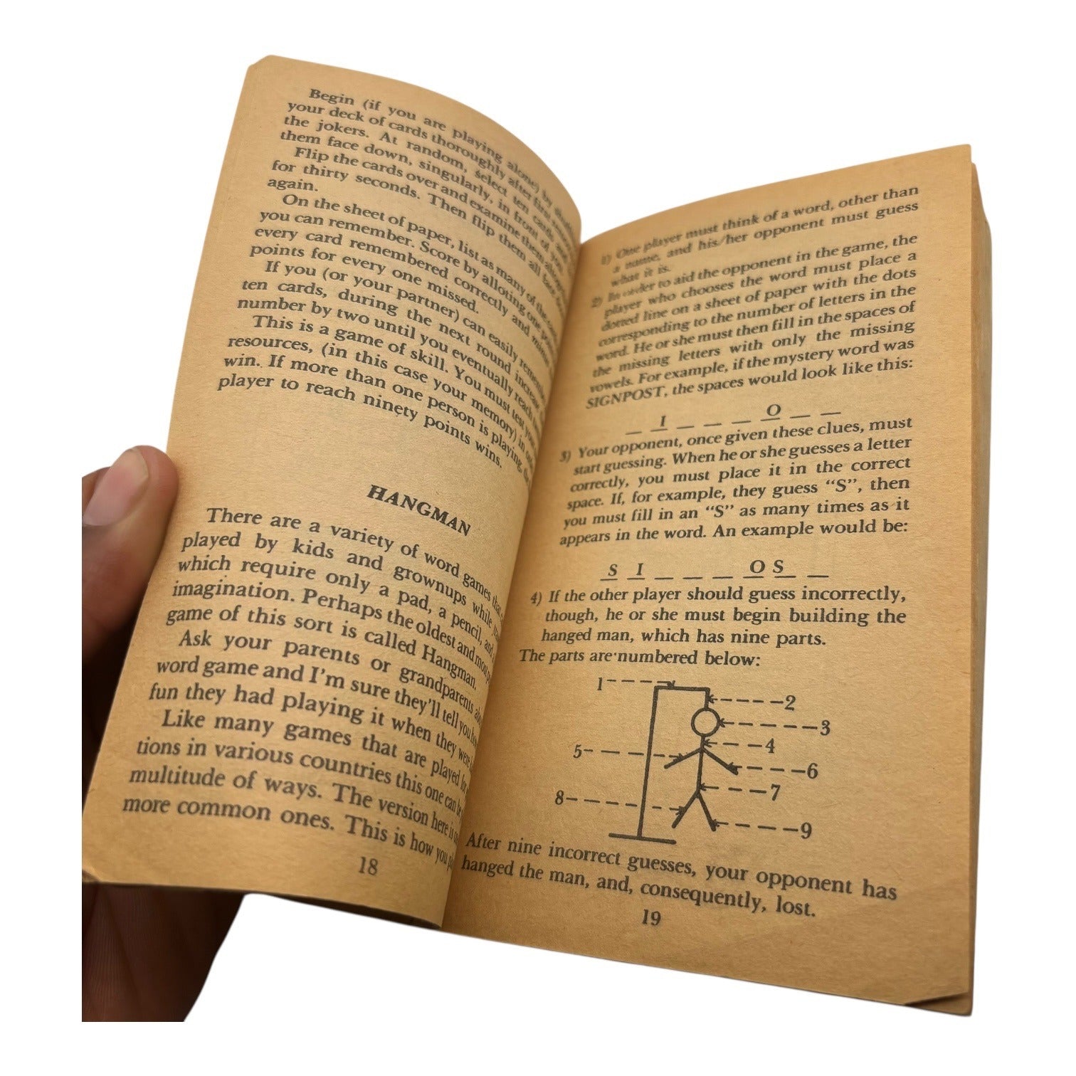 Family Fun Book Vintage Game Activities For All Ages Paperback 1980s