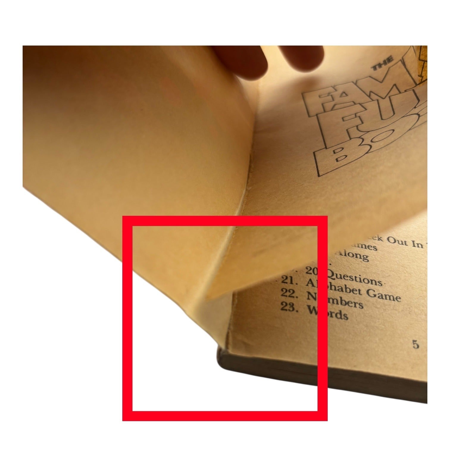 Family Fun Book Vintage Game Activities For All Ages Paperback 1980s