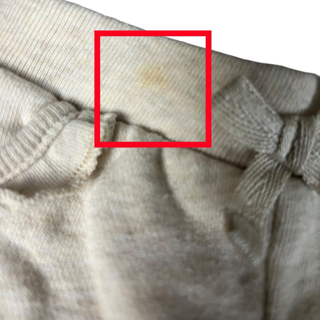 Garanimals Baby Girl Pants 2pc Lot Size 0-3M Pink Floral & Oatmeal