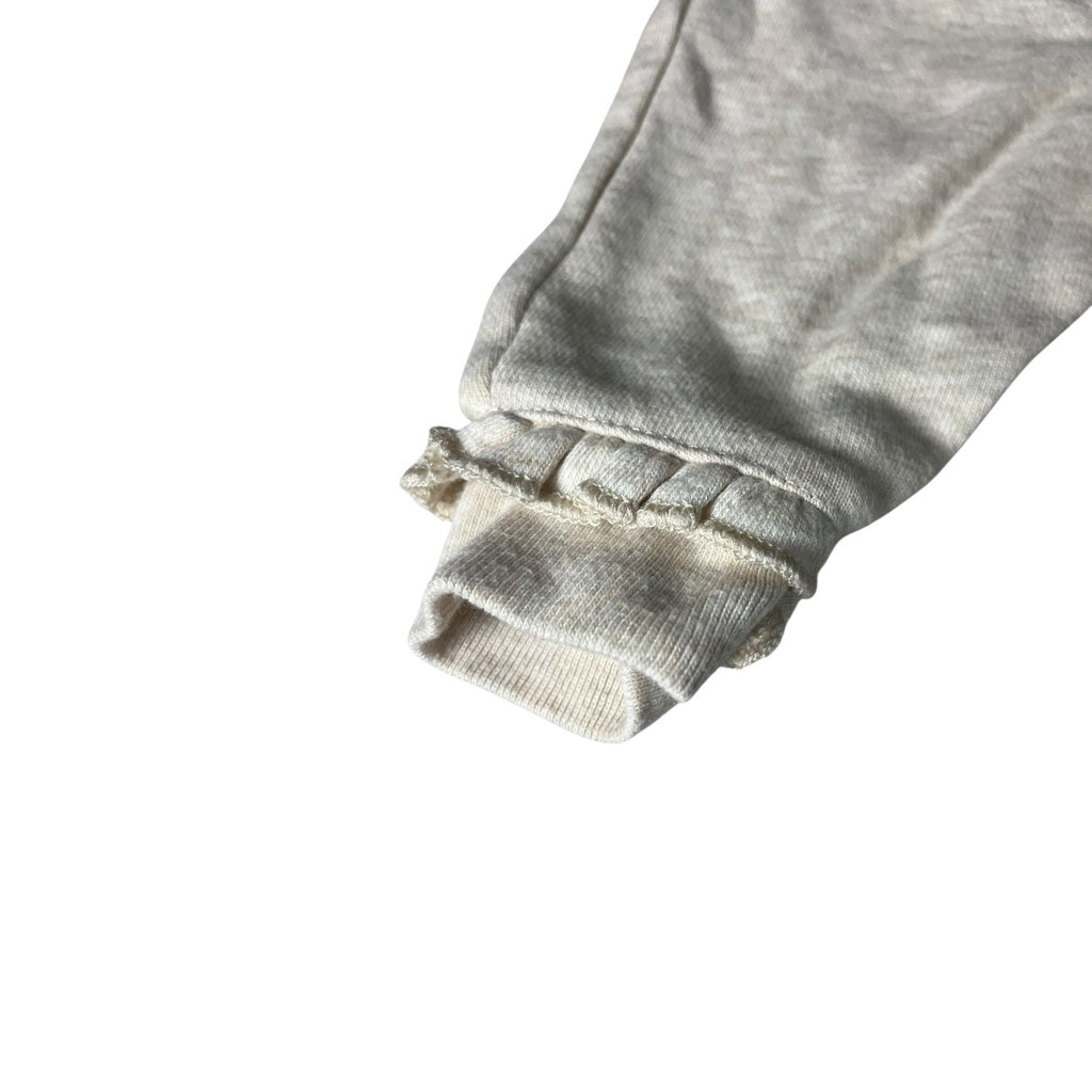 Garanimals Baby Girl Pants 2pc Lot Size 0-3M Pink Floral & Oatmeal