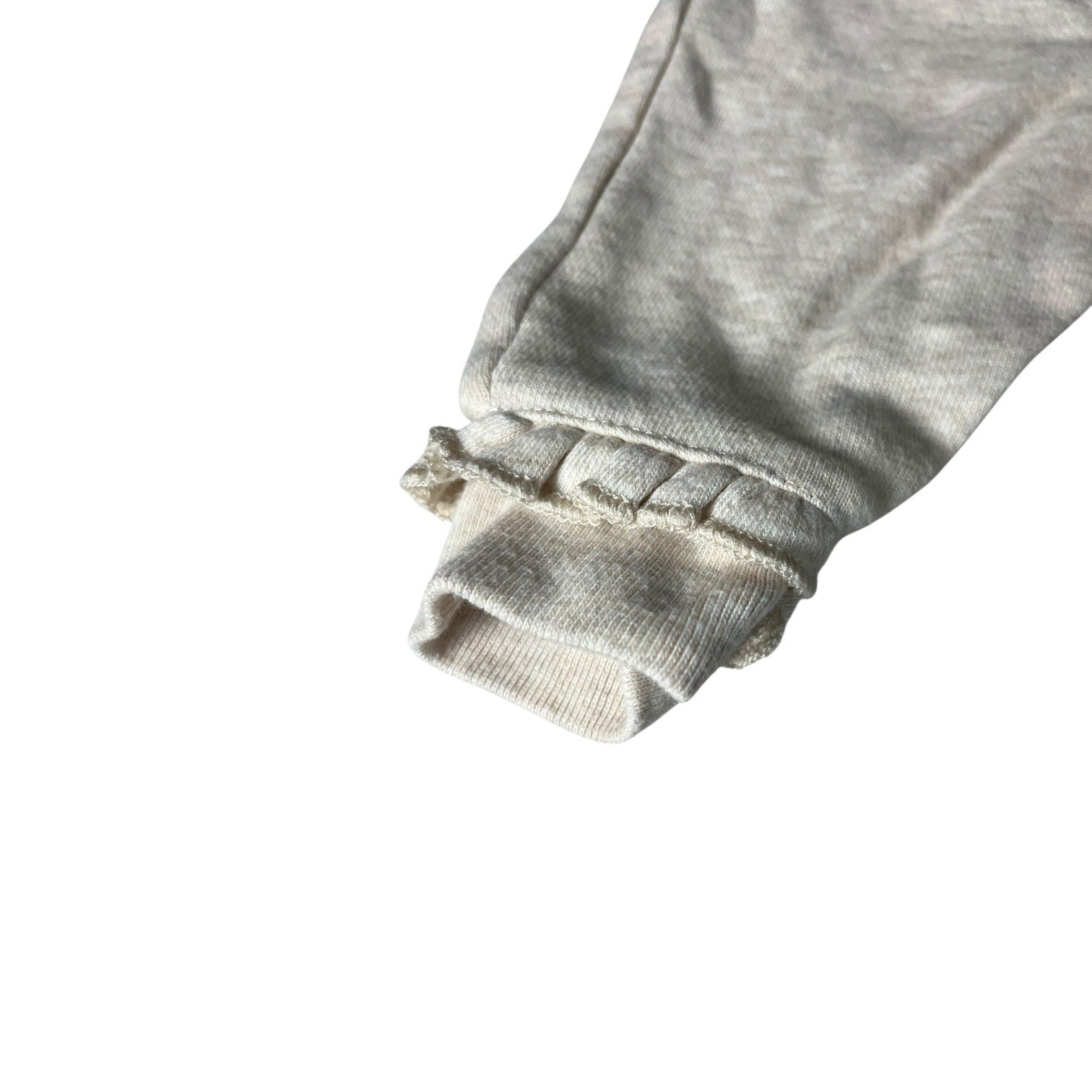 Garanimals Baby Girl Pants 2pc Lot Size 0-3M Pink Floral & Oatmeal