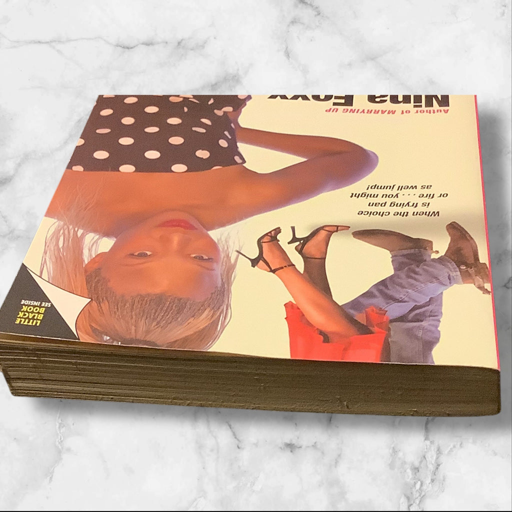 Just Short Of Crazy By Nina Foxx Little Black Book Series Paperback Fiction Novel 2006