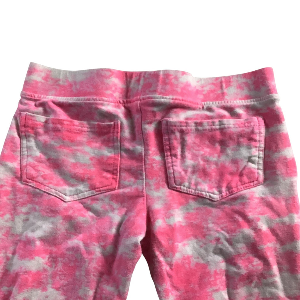 Freestyle Revolution Girls Pink Tie Dye Bermuda Shorts Size 12 Elastic Waist