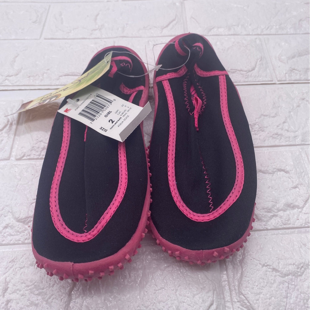 Panama Jack Swin Shoes Girls Black and Pink 2 Sizes Available