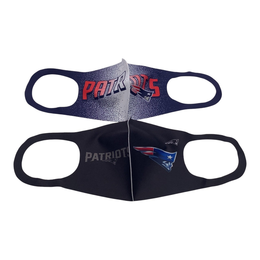 New England Patriots Adult Fanatics Branded Bonded Face Covering 2-Pack