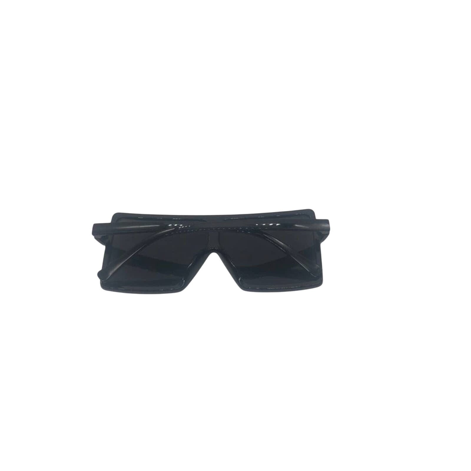 Oversized Square Fashion Sunglasses Womens Black Frames UV Protection