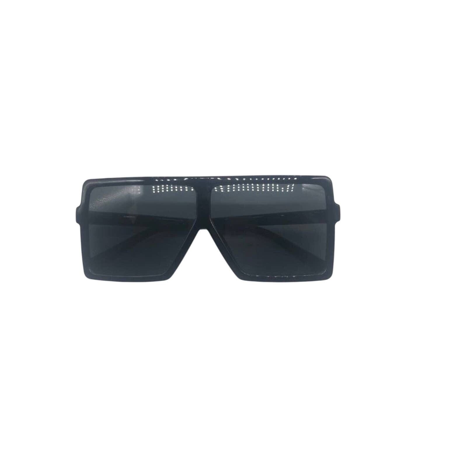 Oversized Square Fashion Sunglasses Womens Black Frames UV Protection