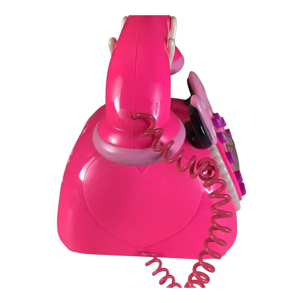 Disney Store Minnie Mouse Happy Helpers Phone Playset Lights & Sounds Pink Toy