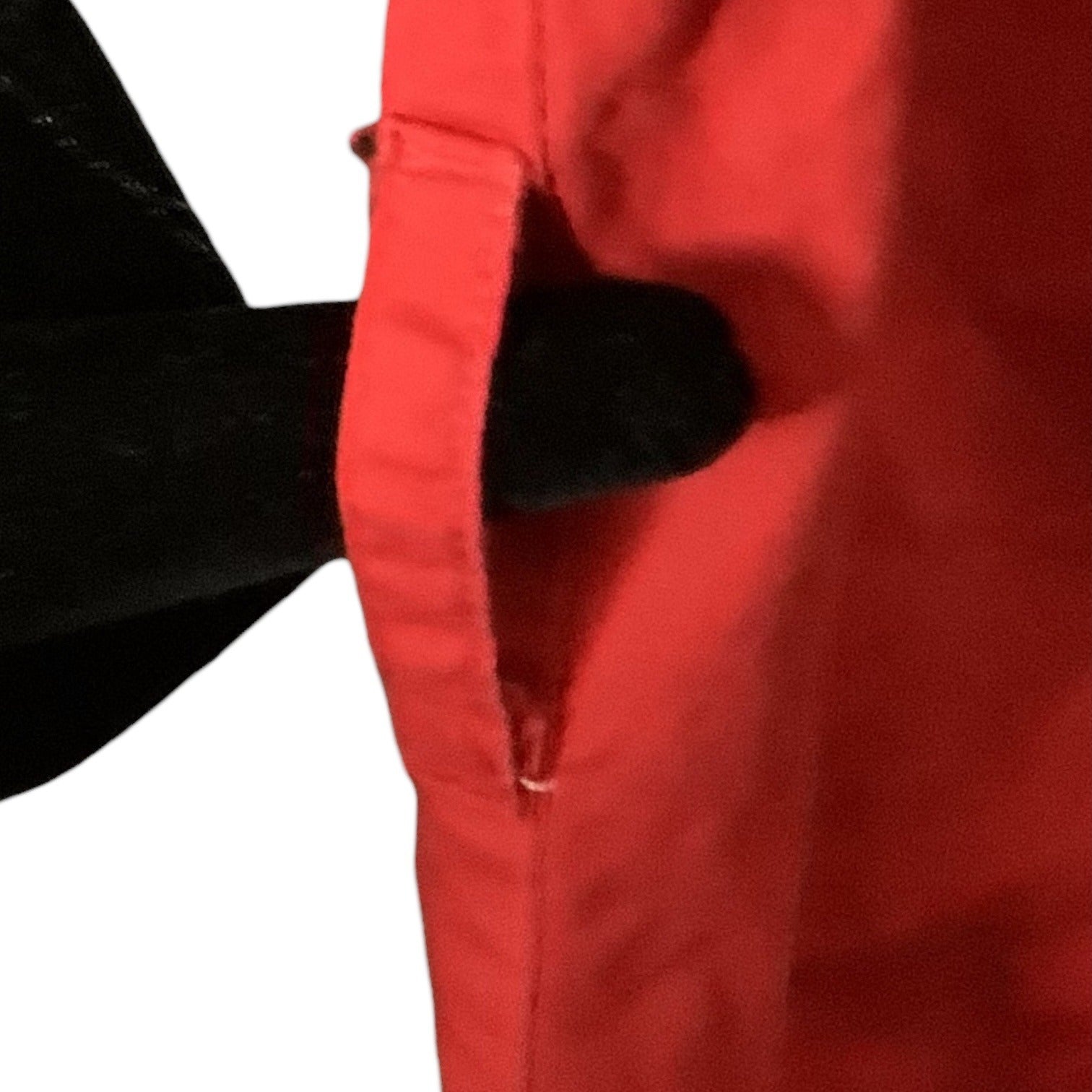 NoFuze Girls Red Button Up Dress Size S Cotton Short Sleeves Collared 3 Pockets