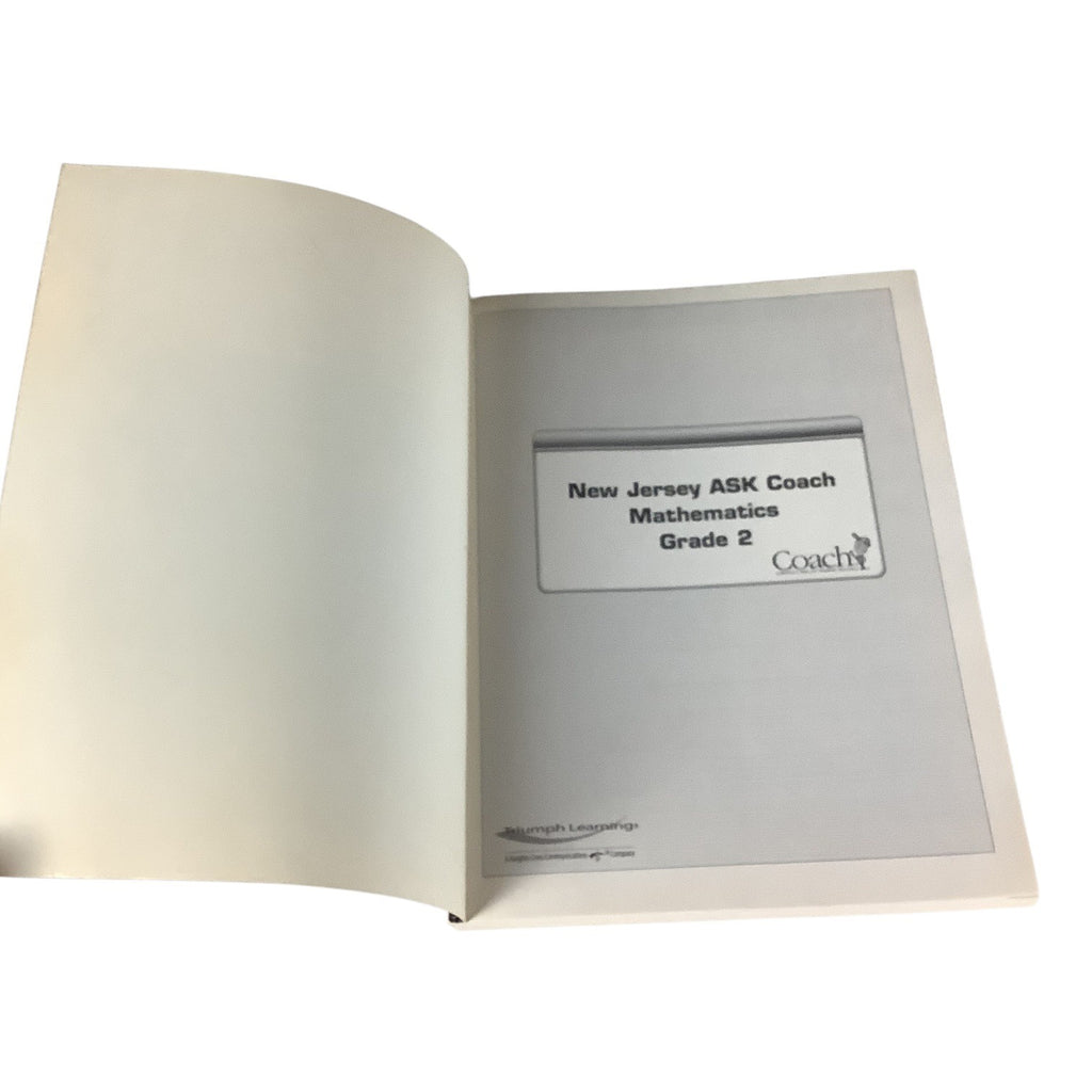 New Jersey ASK Coach Mathematics Grade 2 By Triumph Learning Paperback 2004
