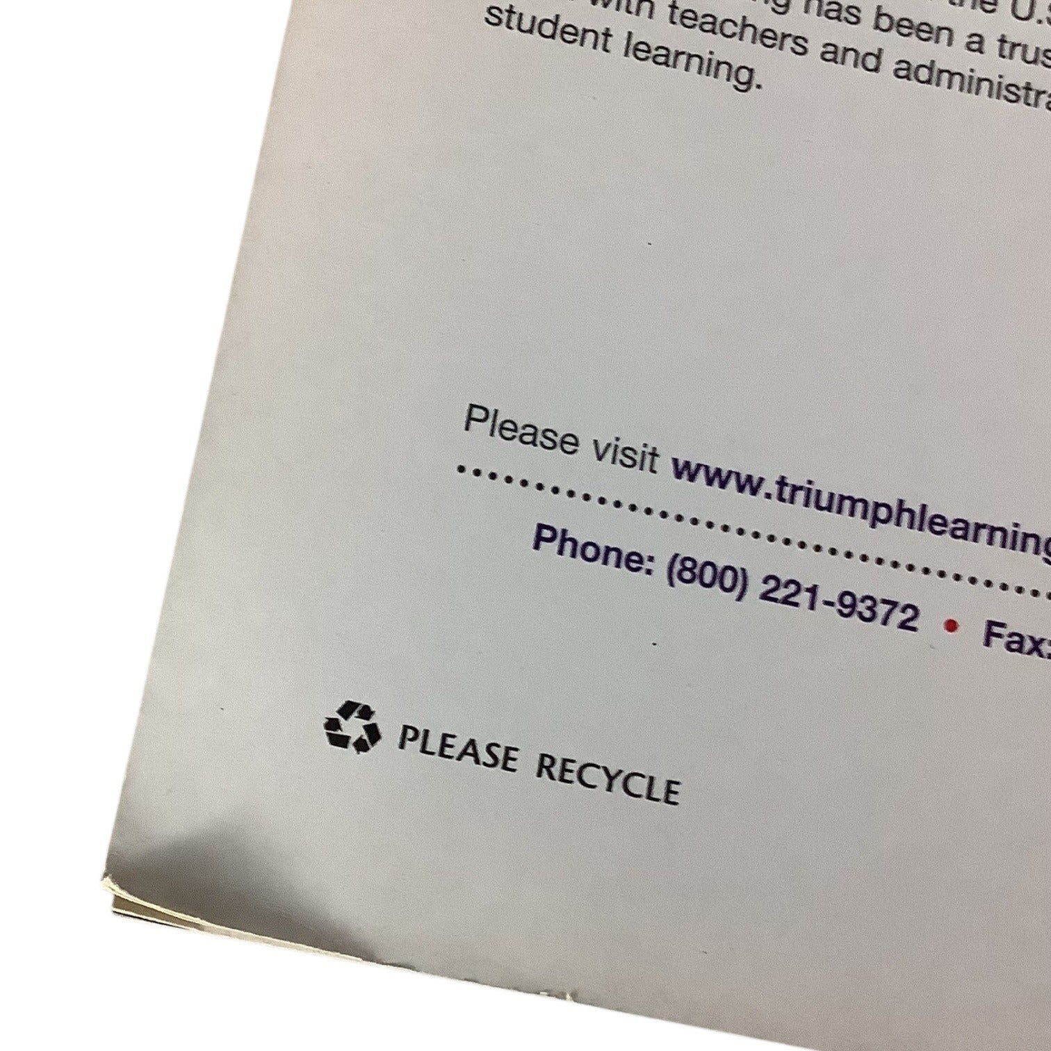 New Jersey ASK Coach Mathematics Grade 2 By Triumph Learning Paperback 2004