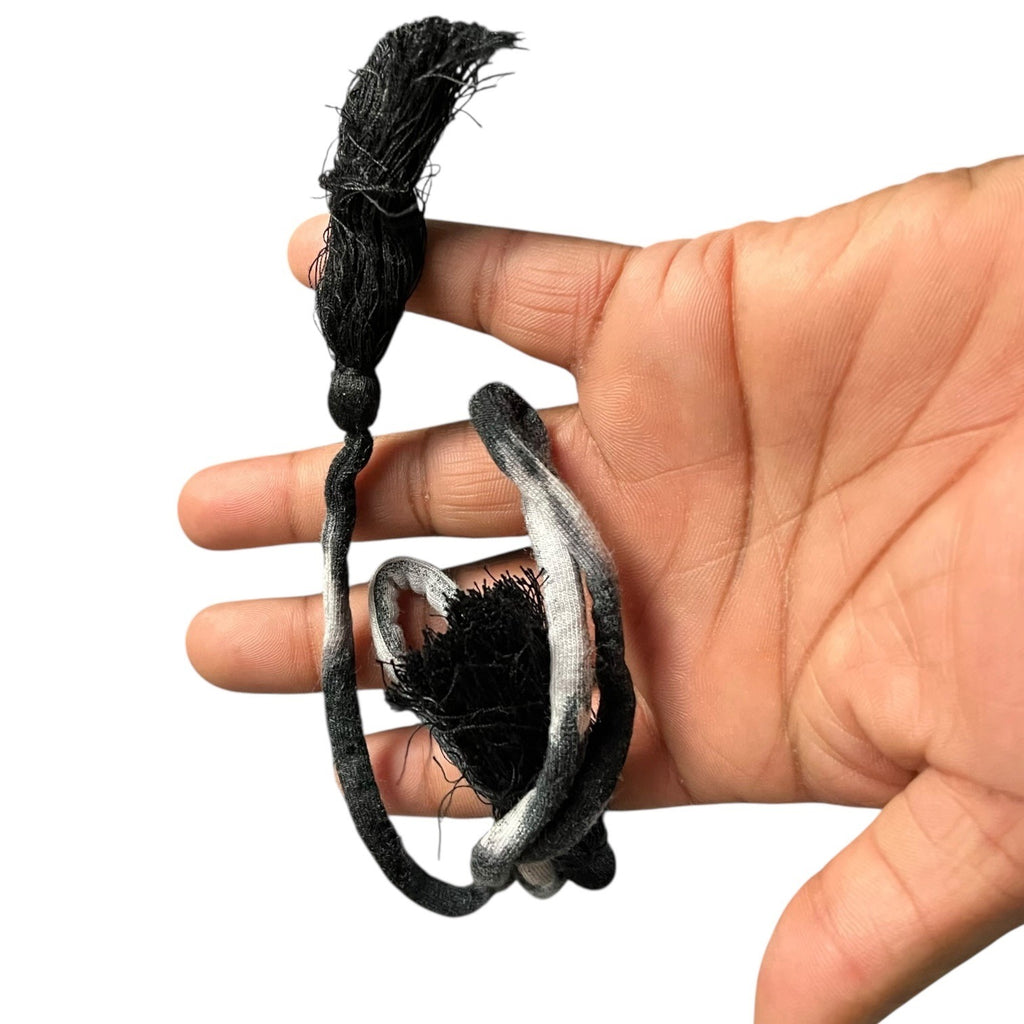 Joe Boxer Womens Tie Dye Camisole Blouse Size 1X/2X Black & Gray V-Neck Tassels