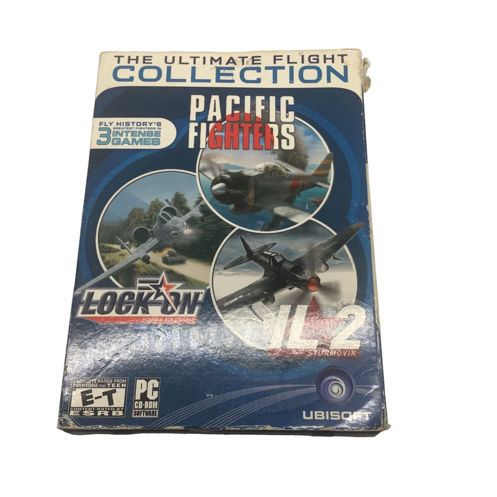 The Ultimate Flight Collection PC Game Pacific Fighters Lock On Il-2 Ubisoft