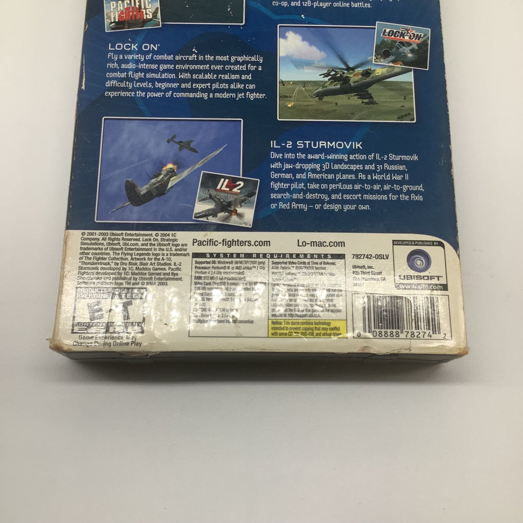 The Ultimate Flight Collection PC Game Pacific Fighters Lock On Il-2 Ubisoft