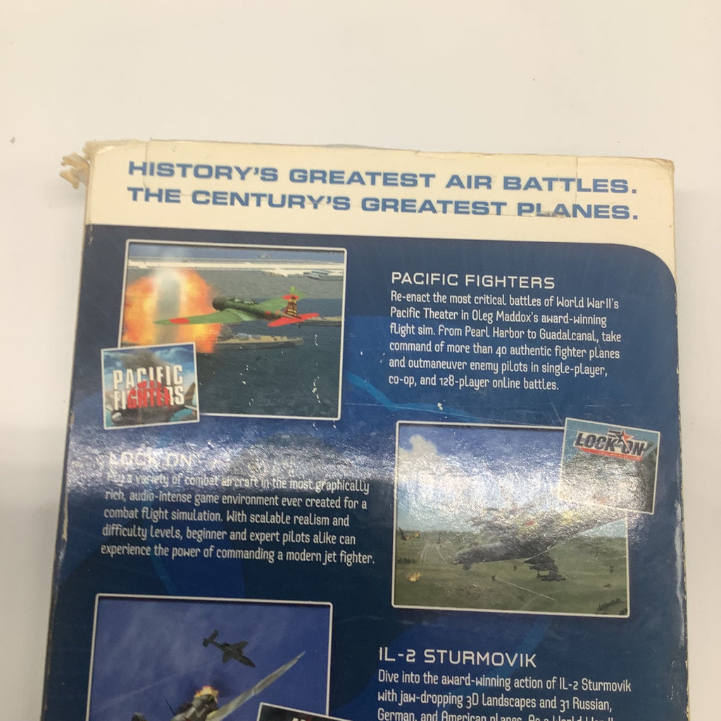 The Ultimate Flight Collection PC Game Pacific Fighters Lock On Il-2 Ubisoft
