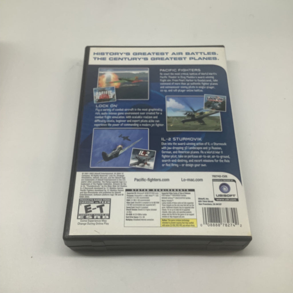 The Ultimate Flight Collection PC Game Pacific Fighters Lock On Il-2 Ubisoft