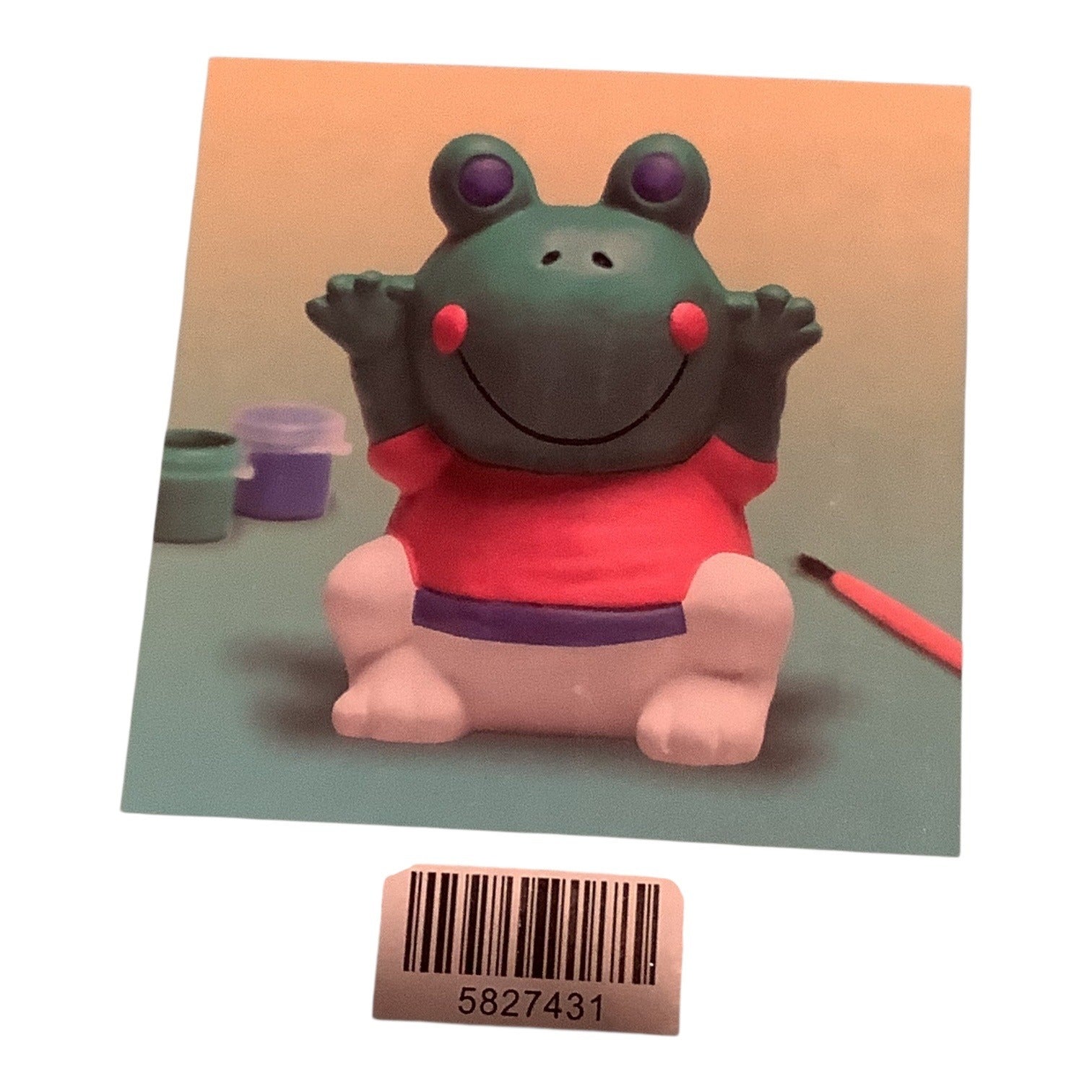 Paint Your Own Frog Kit By The Spring Shop Includes Paints Brush 2023 Release