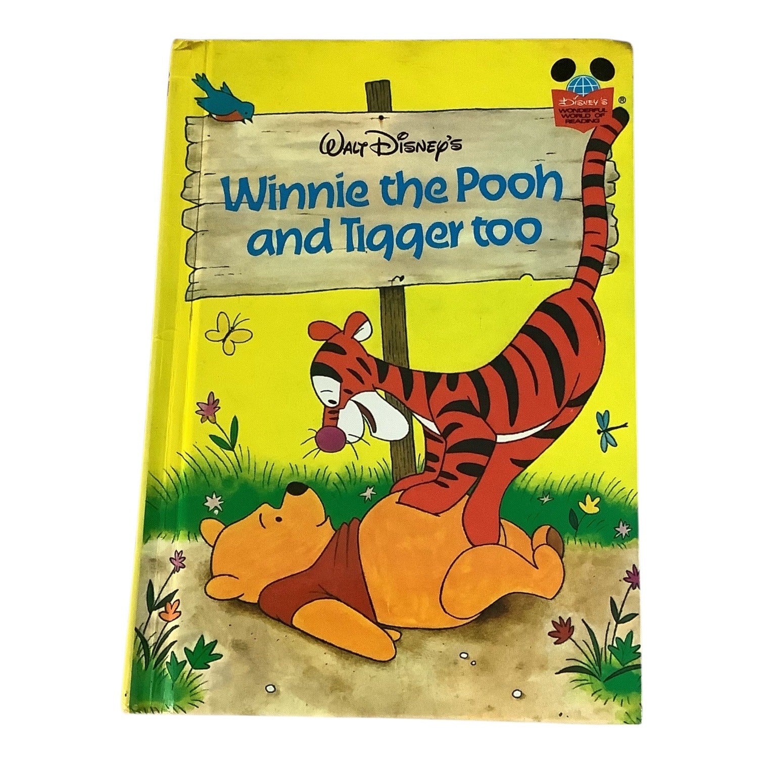 Walt Disneys Winnie The Pooh And Tigger Too Hardcover Book 1975 Vintage Random House