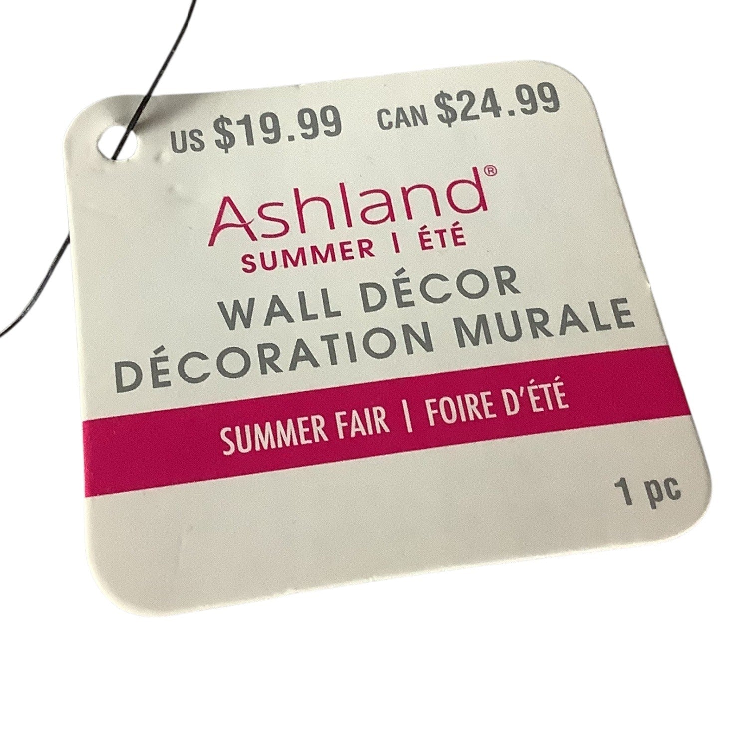 Good Vibes Only Wall Decor Hanging Sign Multicolor Wood Ashland Summer Fair