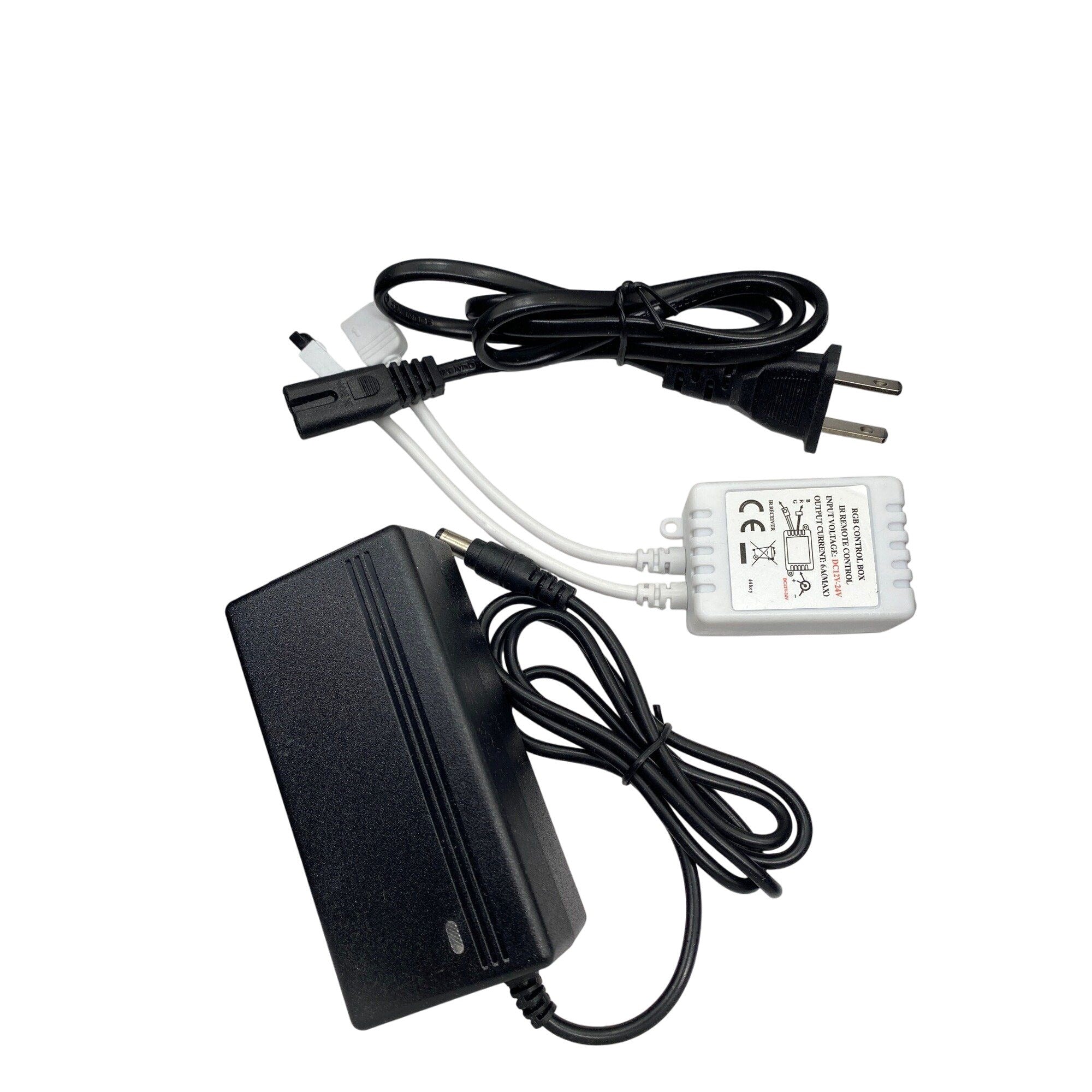 Led Strip Lights 16.4ft Flexible Waterproof Color Changing W/ Remote Control