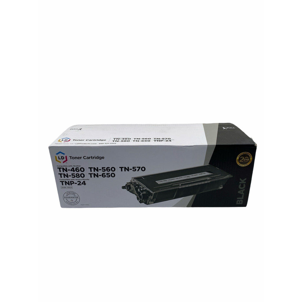 LD Toner Cartridge TN 460/560/570/580/650 TNP 24 High Yield Black Printer Toner