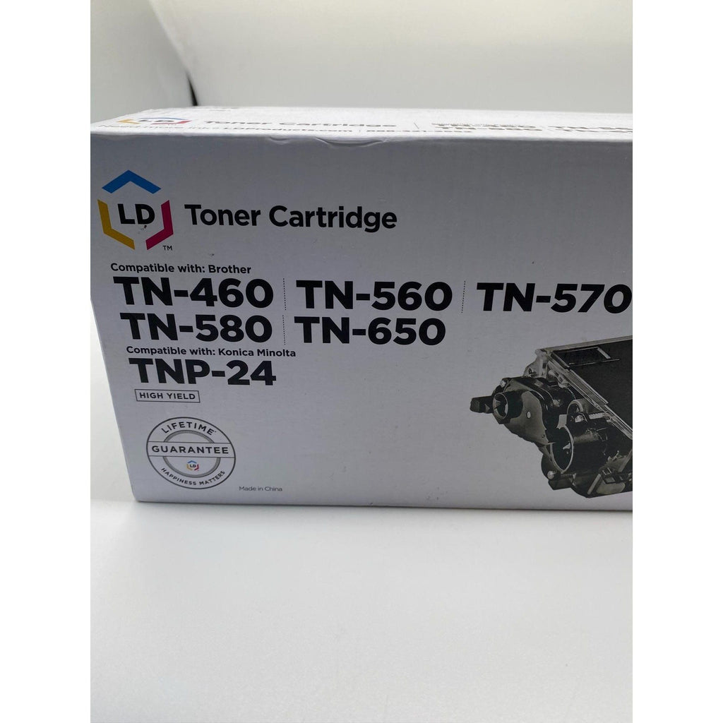LD Toner Cartridge TN 460/560/570/580/650 TNP 24 High Yield Black Printer Toner