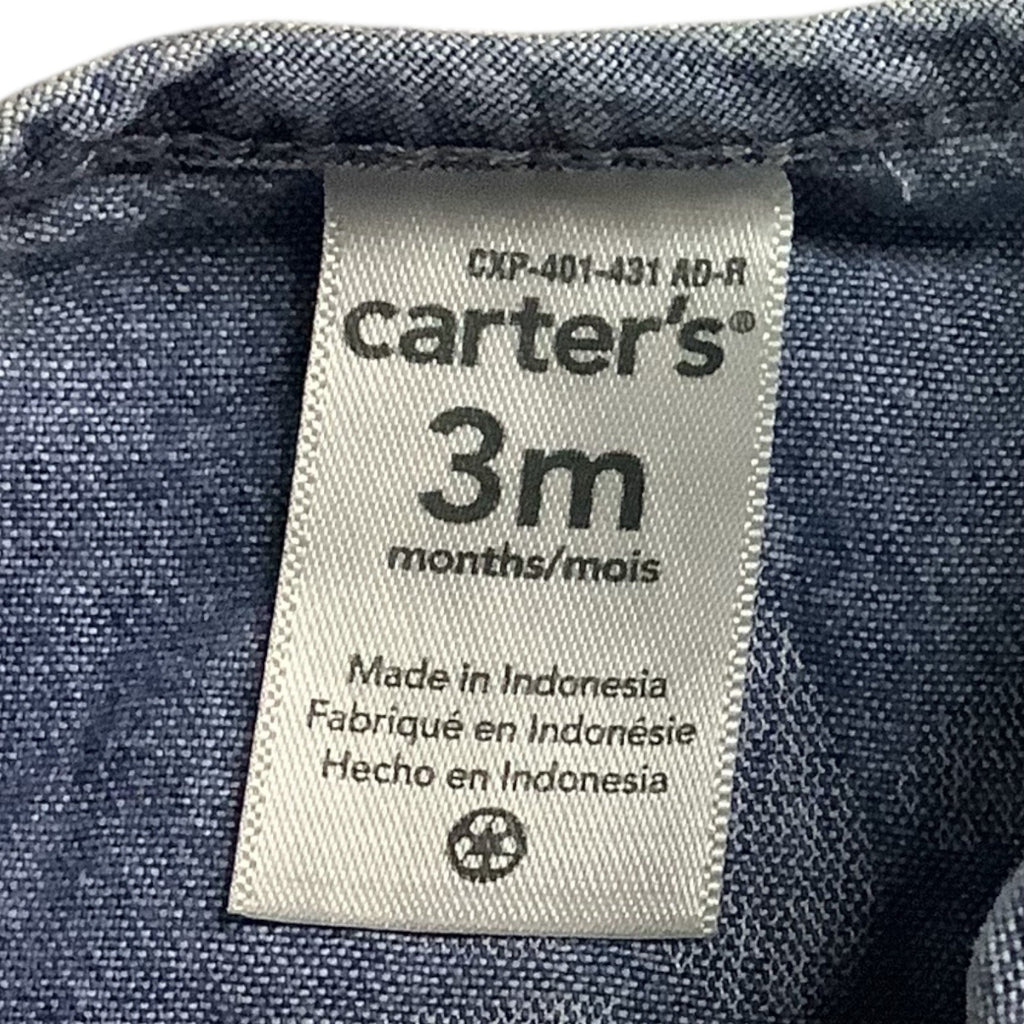 Carters Lot Of 4 Baby Girl Mix Clothing Bundle Size Newborn & 3 Months Cotton