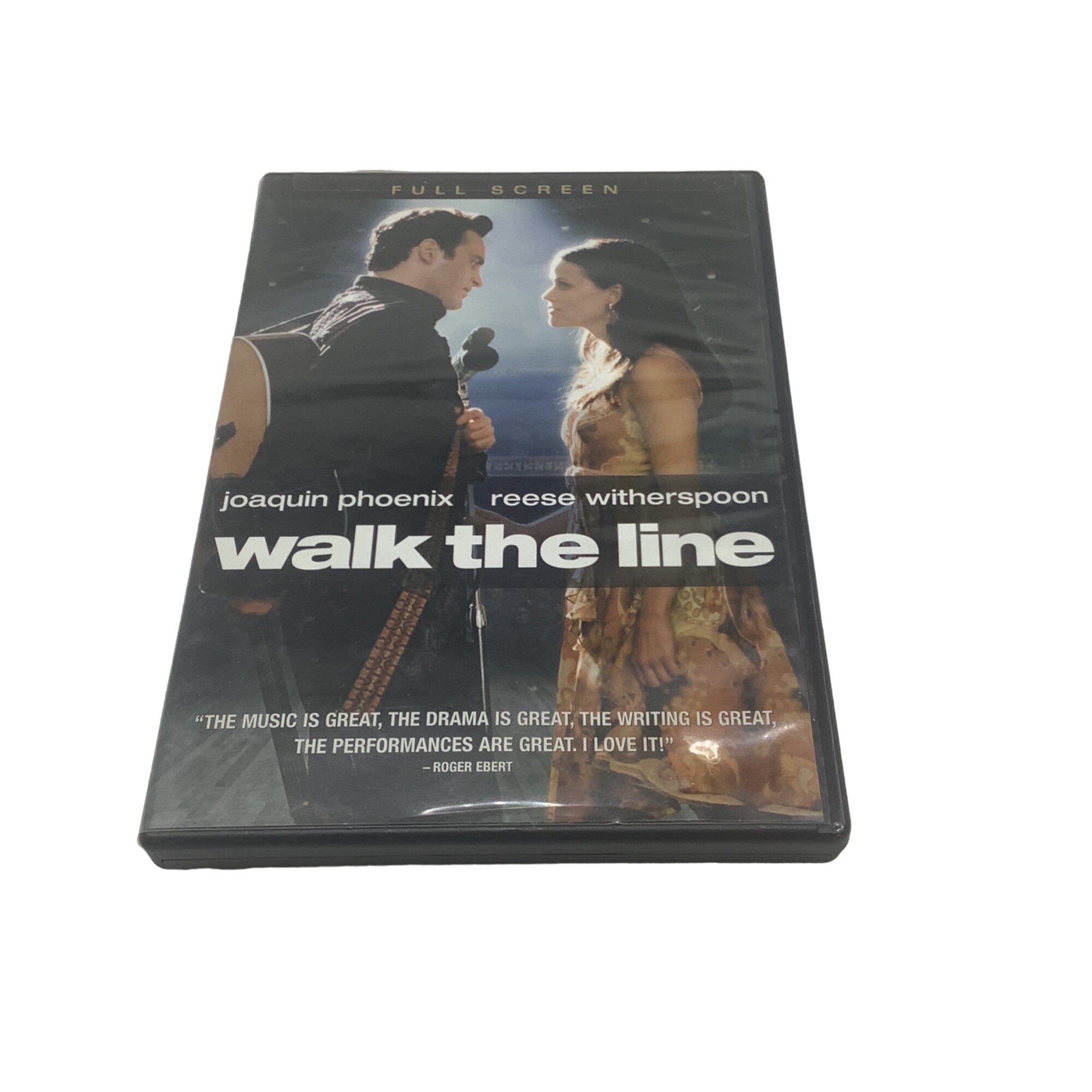Walk The Line DVD 2006 Joaquin Phoenix Reese Witherspoon Drama Biopic Johnny Cash Full Screen