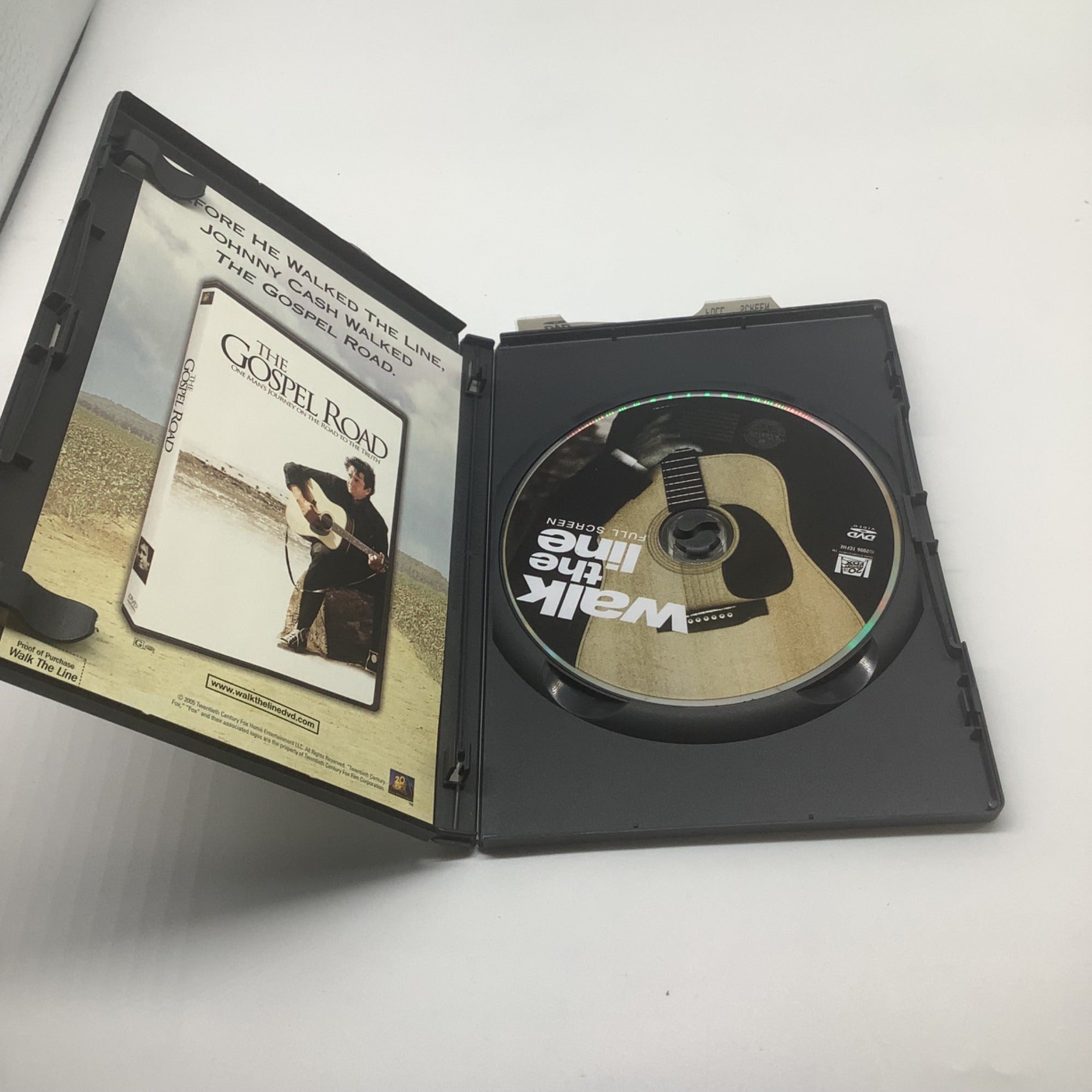 Walk The Line DVD 2006 Joaquin Phoenix Reese Witherspoon Drama Biopic Johnny Cash Full Screen