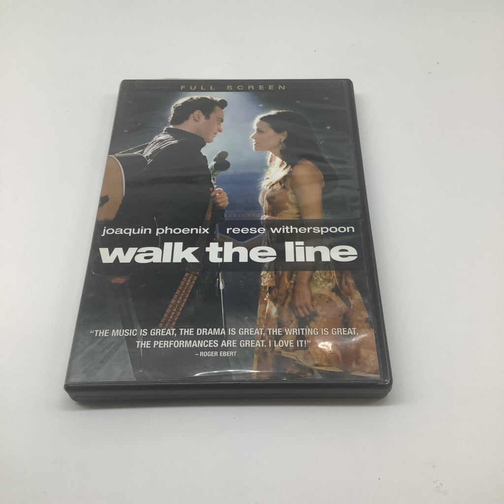 Walk The Line DVD 2006 Joaquin Phoenix Reese Witherspoon Drama Biopic Johnny Cash Full Screen