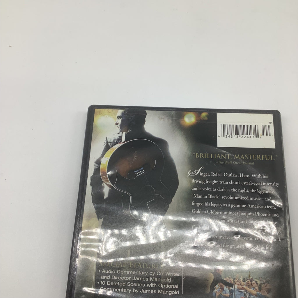 Walk The Line DVD 2006 Joaquin Phoenix Reese Witherspoon Drama Biopic Johnny Cash Full Screen