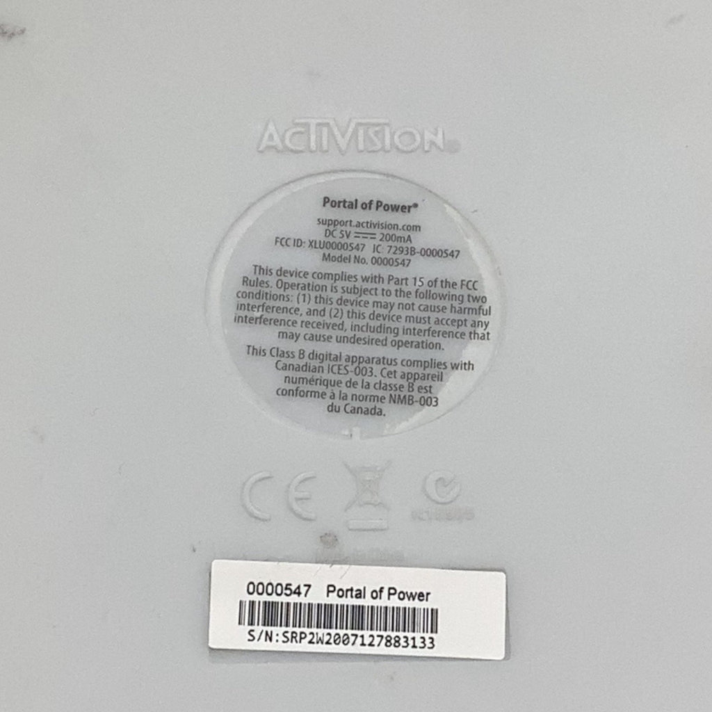 Activision Skylanders Portal Of Power USB Wireless Base Model 0000547 Tested