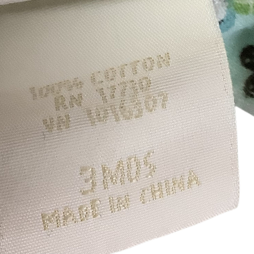 Classic Pooh By Disney Baby Floral Sleeveless Dress Size 3 M Flowers Cotton