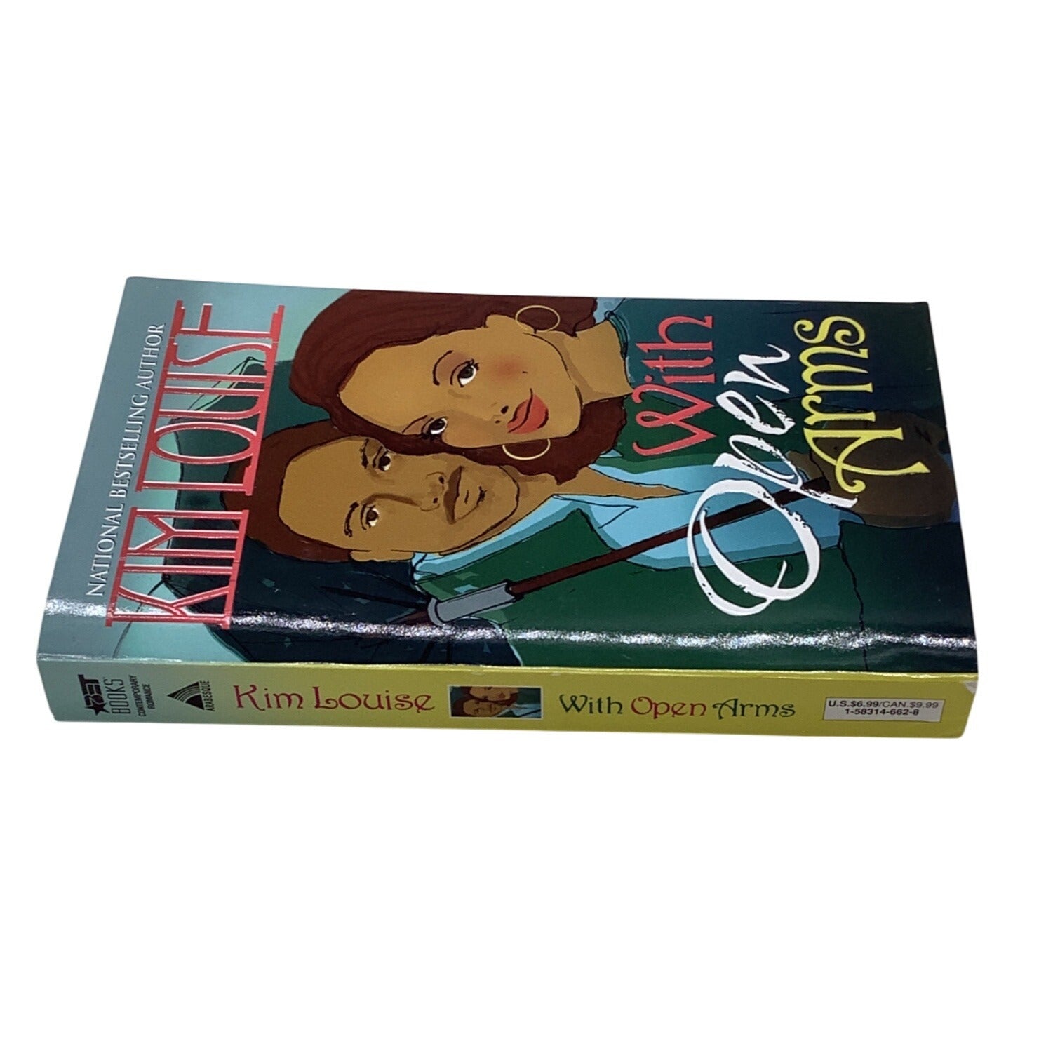 With Open Arms by Kim Louise Paperback 2005 Romance Novel Book