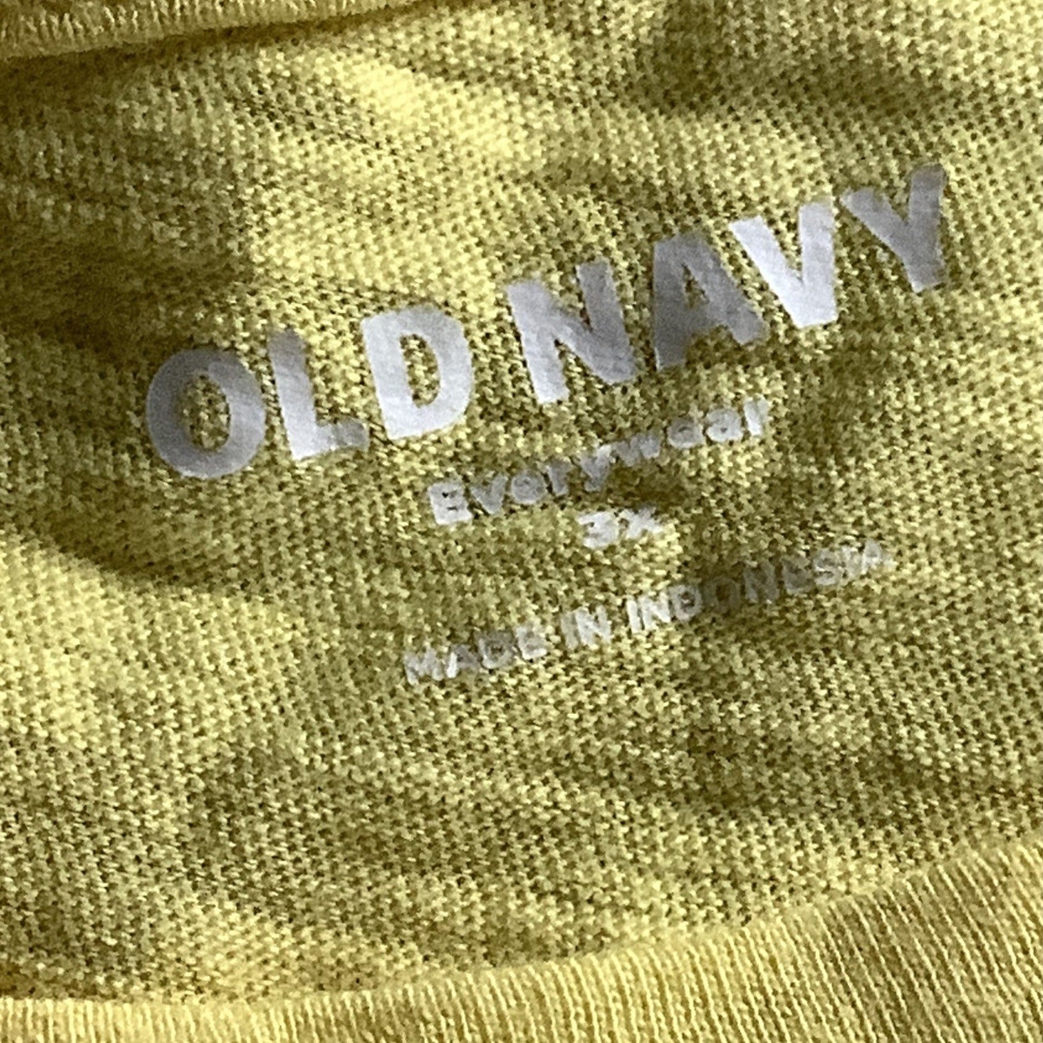 Old Navy Womens Yellow Sun Graphic Tank Top Size 3X Sleeveless 100% Cotton