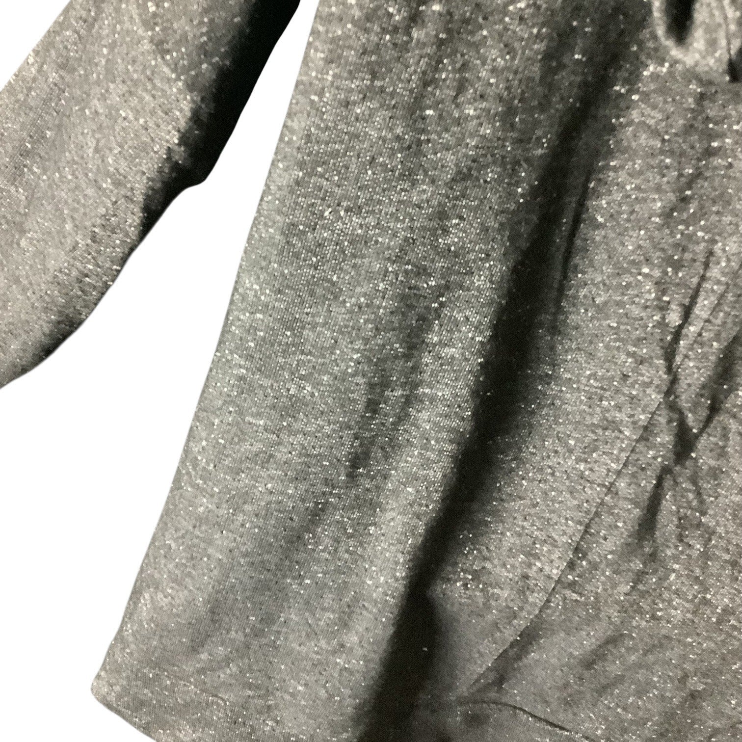 Love Womens Cold Shoulder Hoodie Grey Size XL Long Sleeve Drawstring Casual Top