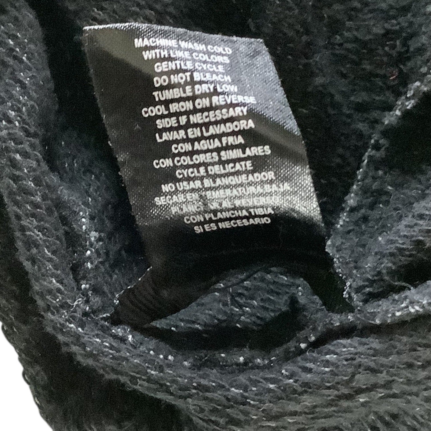 Love Womens Cold Shoulder Hoodie Grey Size XL Long Sleeve Drawstring Casual Top