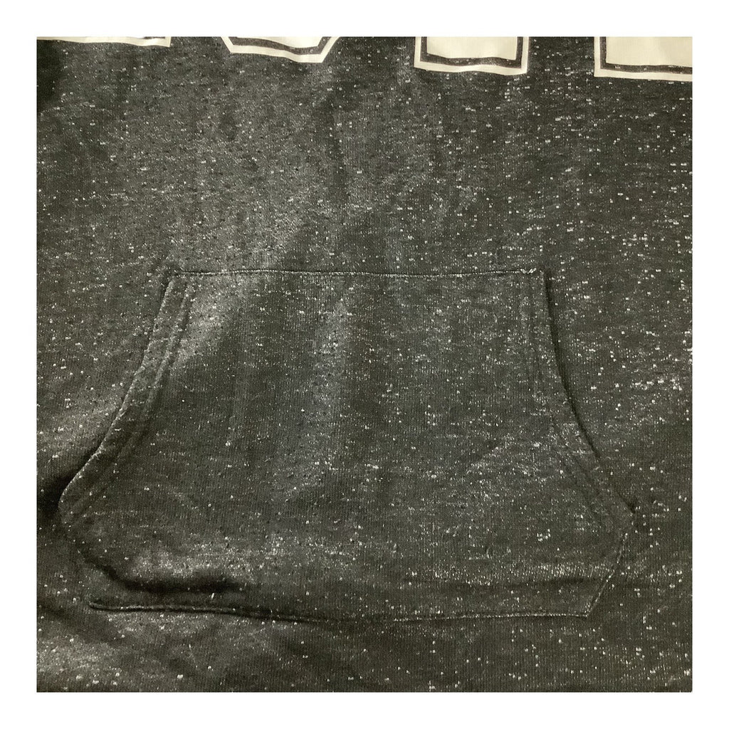 Love Womens Cold Shoulder Hoodie Grey Size XL Long Sleeve Drawstring Casual Top