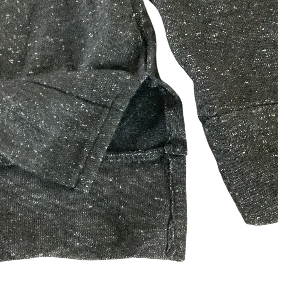 Love Womens Cold Shoulder Hoodie Grey Size XL Long Sleeve Drawstring Casual Top